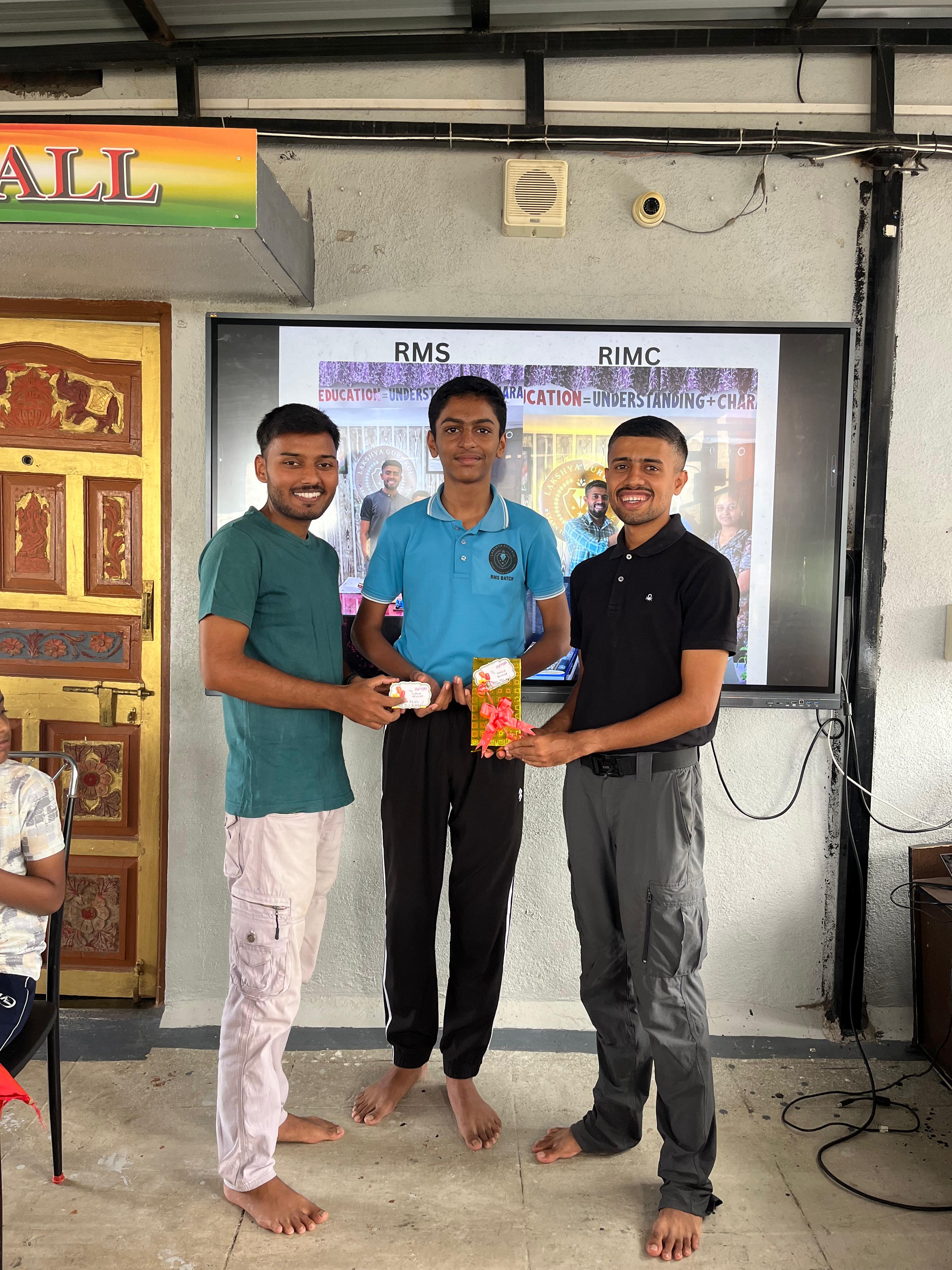 FELICIATION OF CADETS